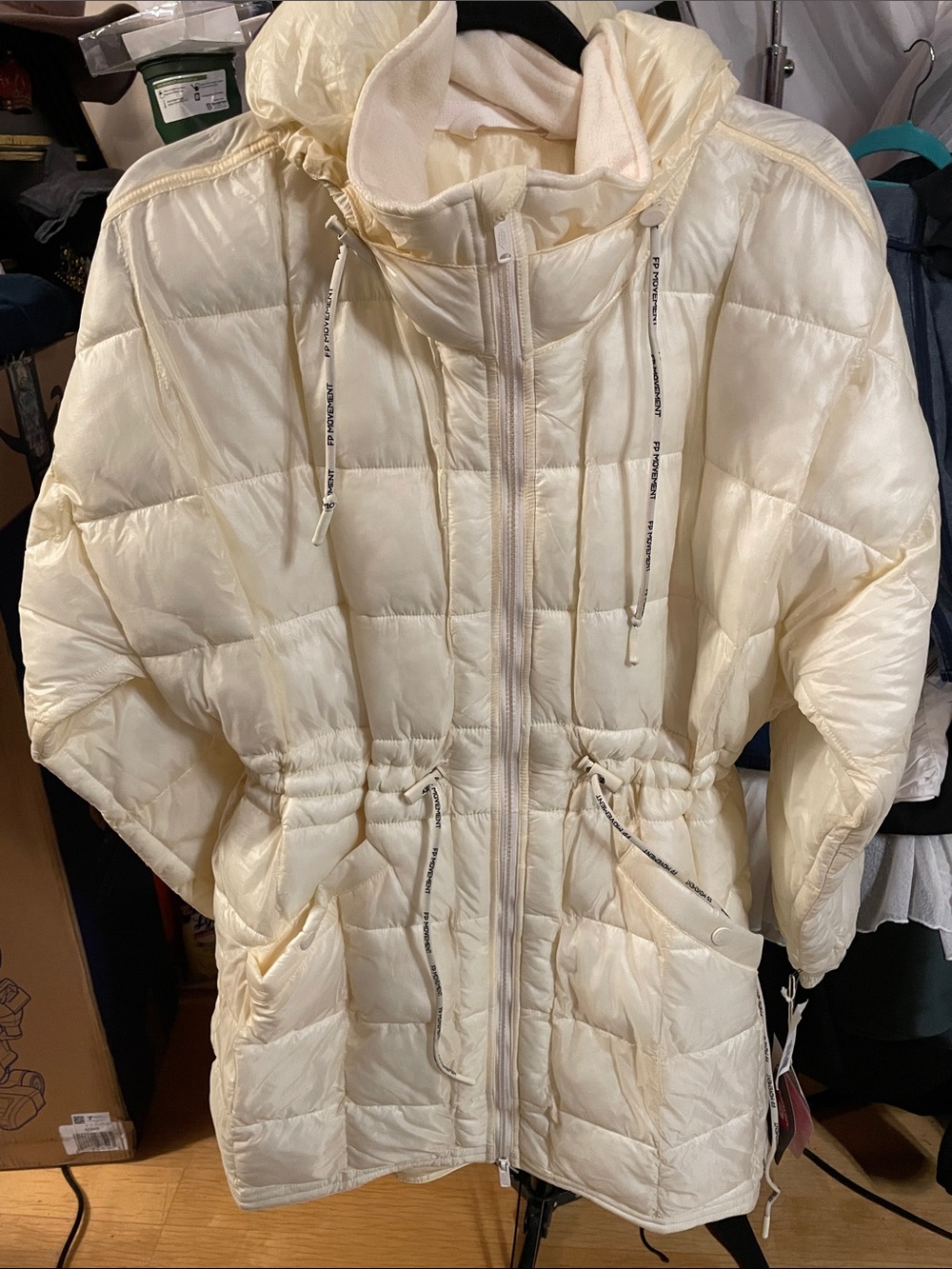 Free People Movement Patricia Packable Poncho Puffer